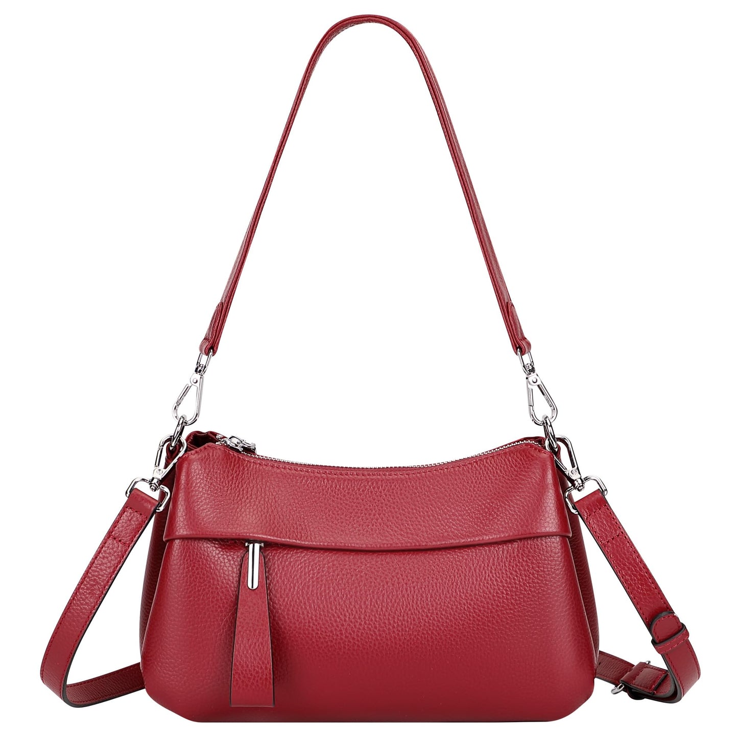 Genuine Leather Crossbody Shoulder Bag