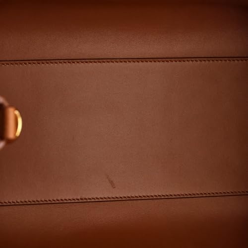 Medium Leather Structured Tote Bag