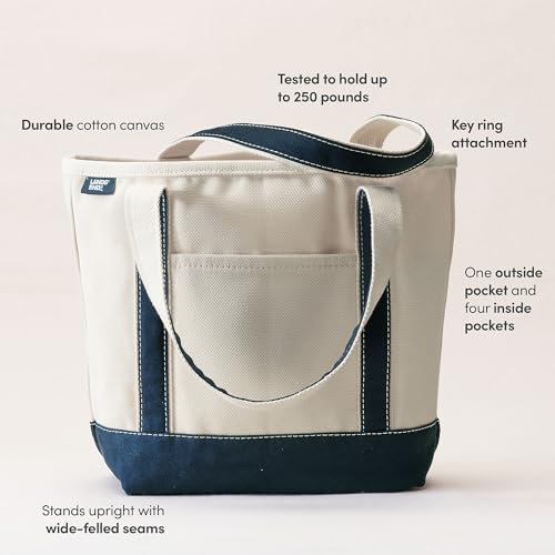Open Top Canvas Tote Bag