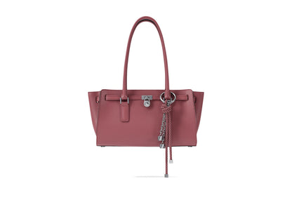 Structured Small Shoulder Tote Bag