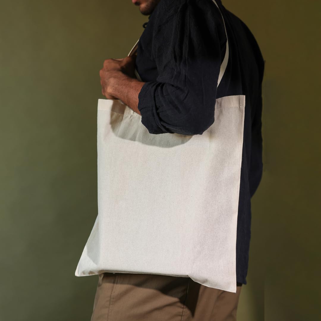 100% Cotton Canvas Tote Bag