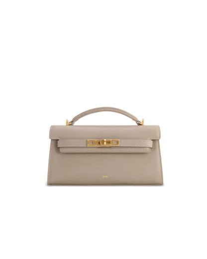 Structured Top Handle Mini Satchel Bag