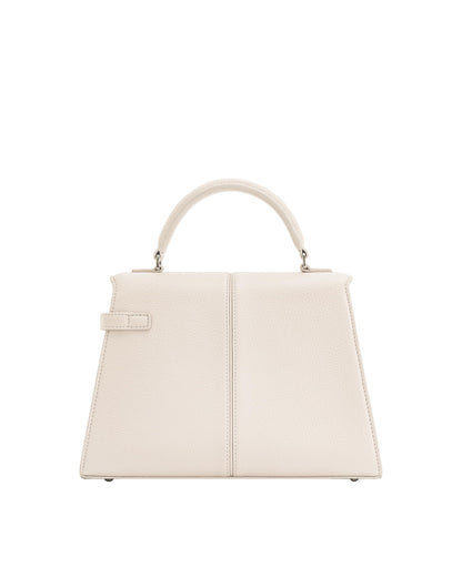 Elegant Top Handle Structured Handbag