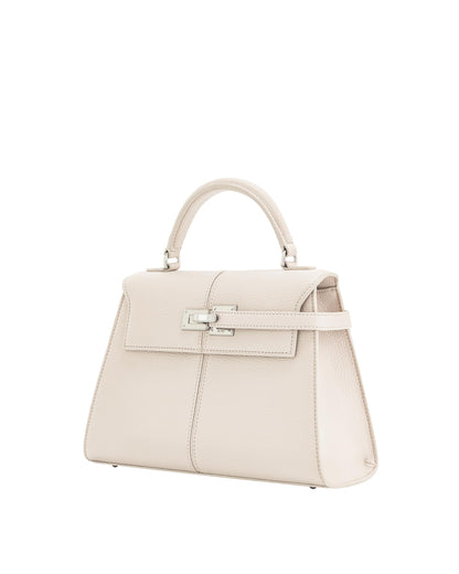 Elegant Top Handle Structured Handbag