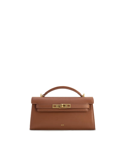 Structured Top Handle Mini Satchel Bag