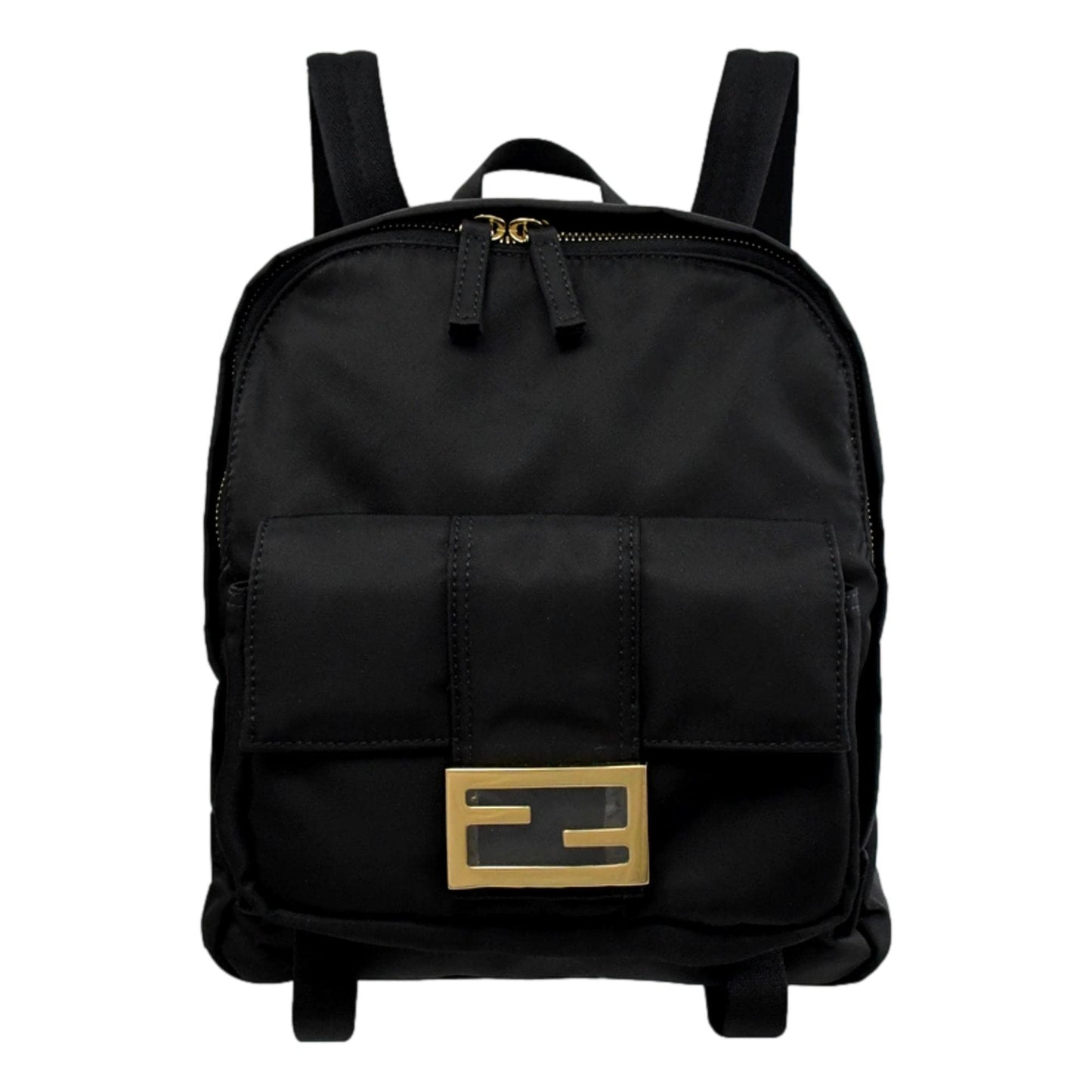 Nylon Everyday Backpack With Logo Detail