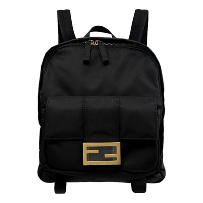 Nylon Everyday Backpack With Logo Detail