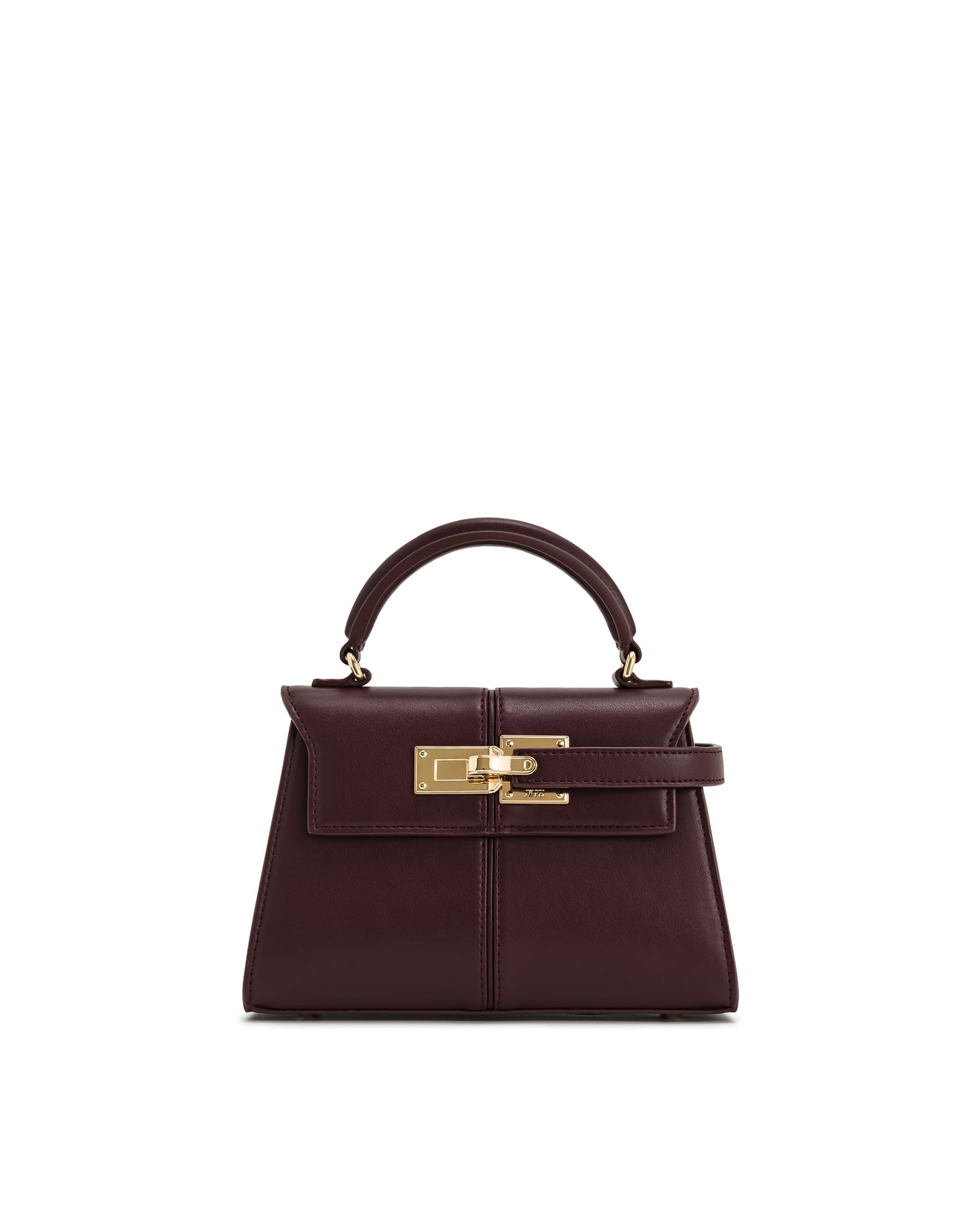 Elegant Top Handle Structured Handbag