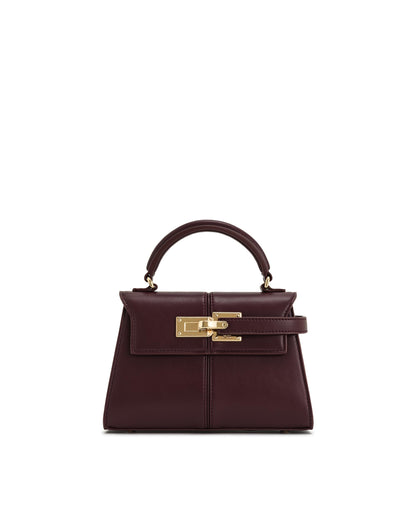 Elegant Top Handle Structured Handbag