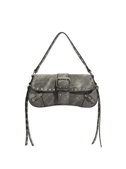 Studded Mini Crossbody Shoulder Bag