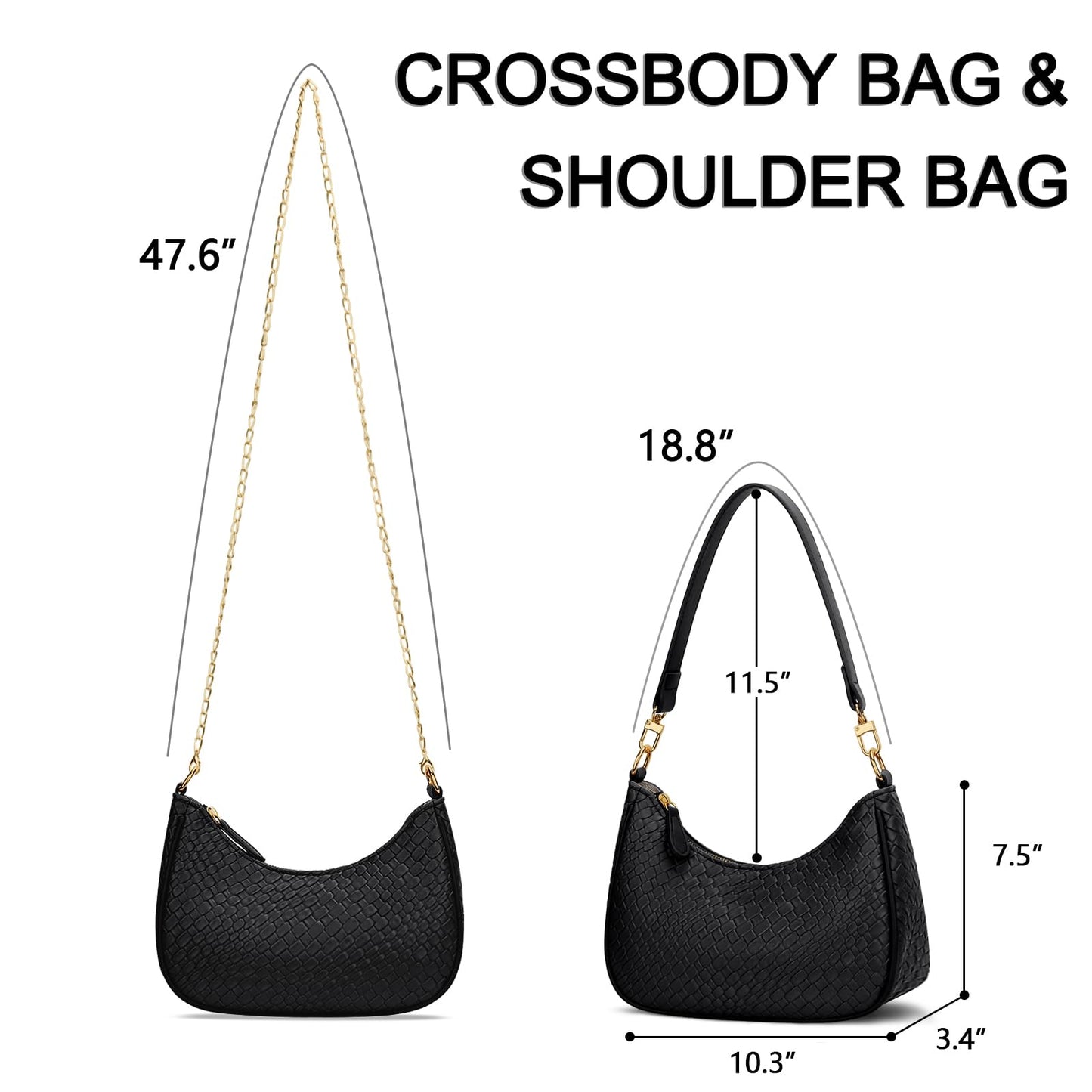 Retro Hobo Underarm Shoulder Bag