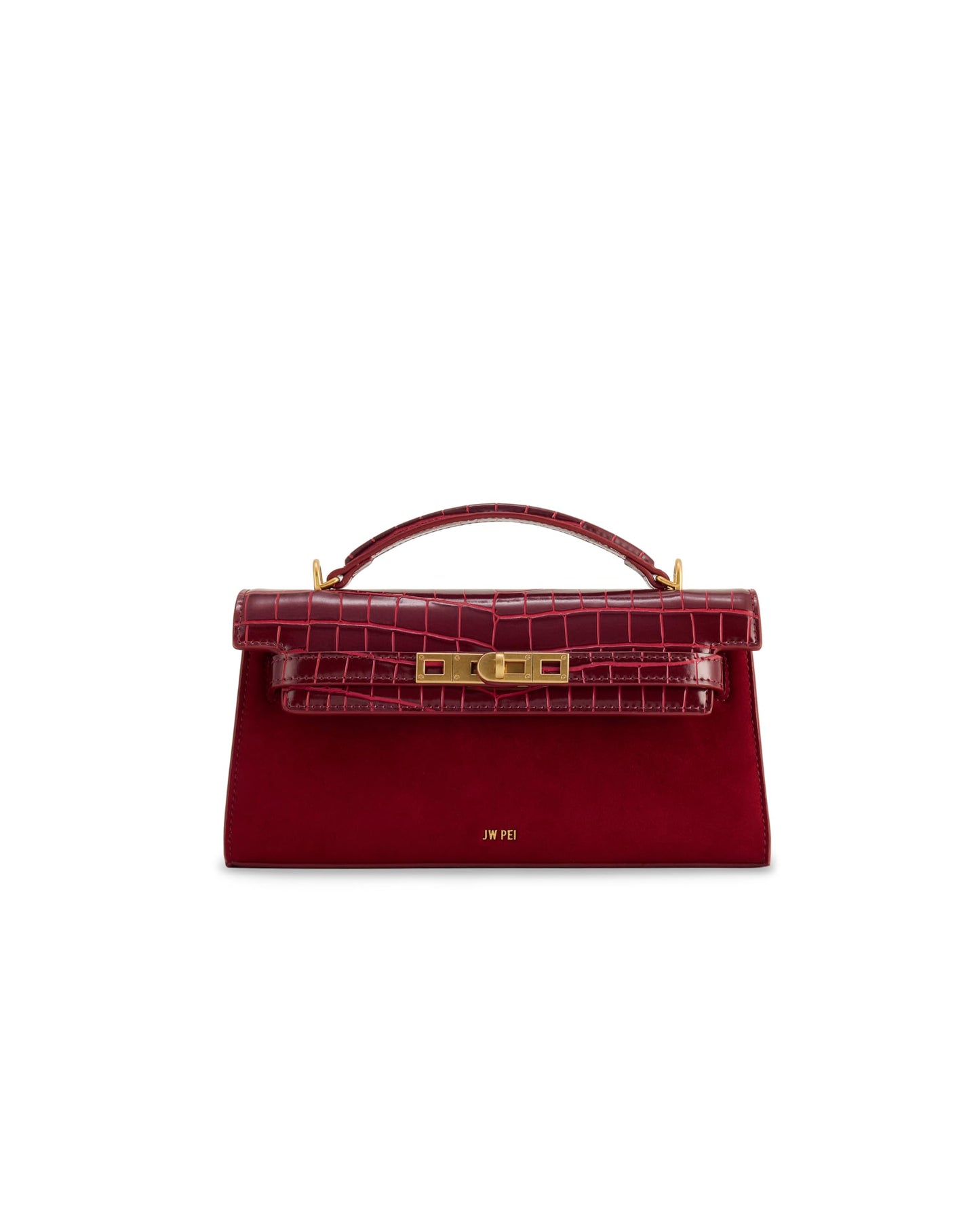Structured Top Handle Mini Satchel Bag