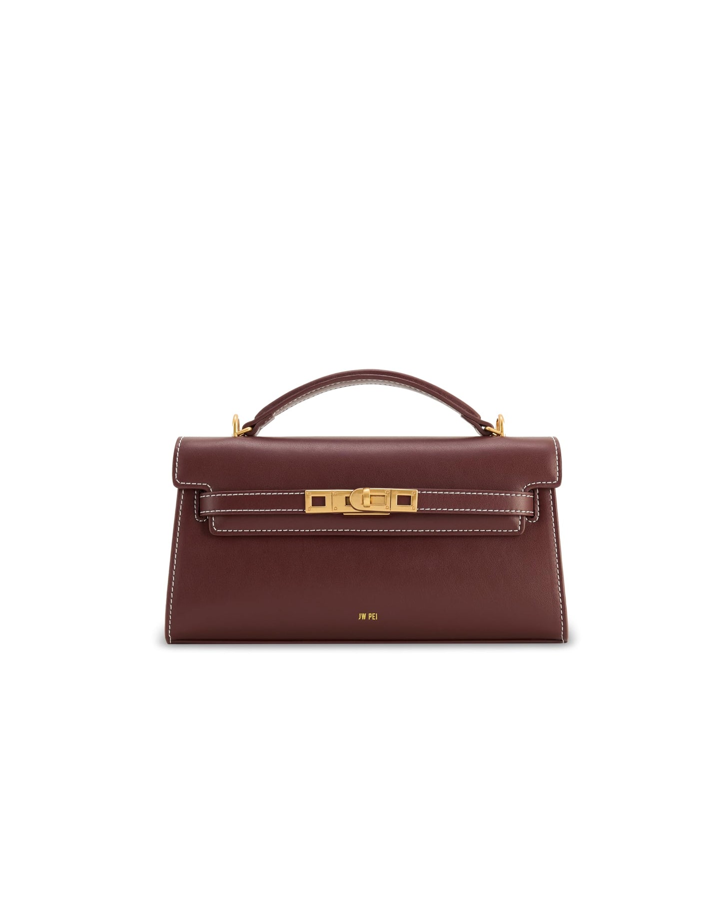Structured Top Handle Mini Satchel Bag