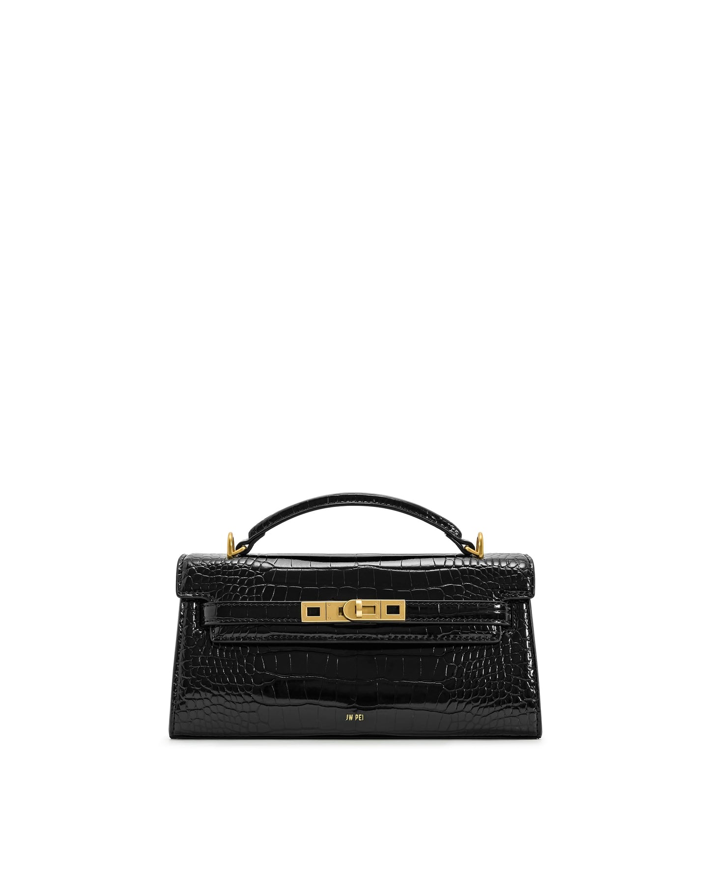 Structured Top Handle Mini Satchel Bag