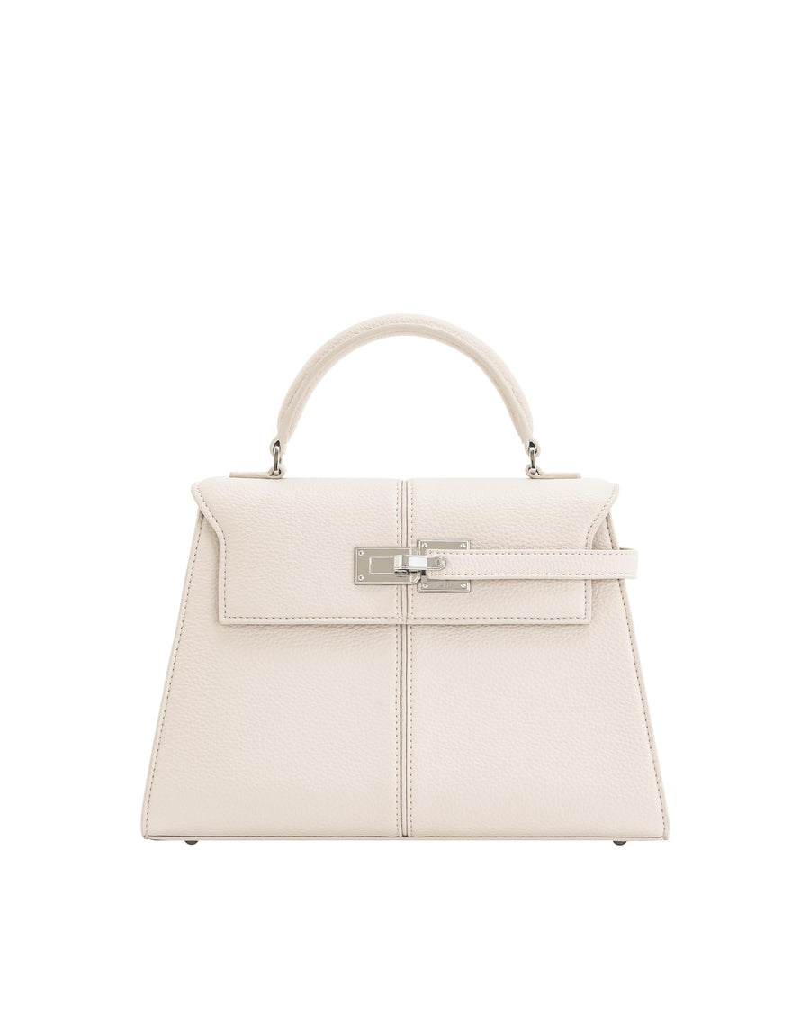 Elegant Top Handle Structured Handbag