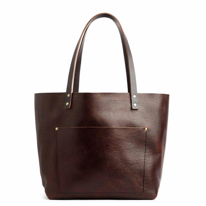 Classic Leather Medium Tote Bag