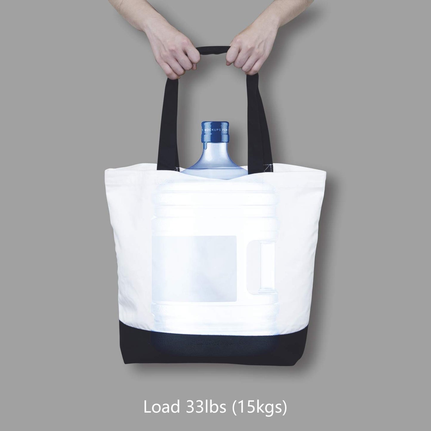 Large Cotton Canvas Tote Bag