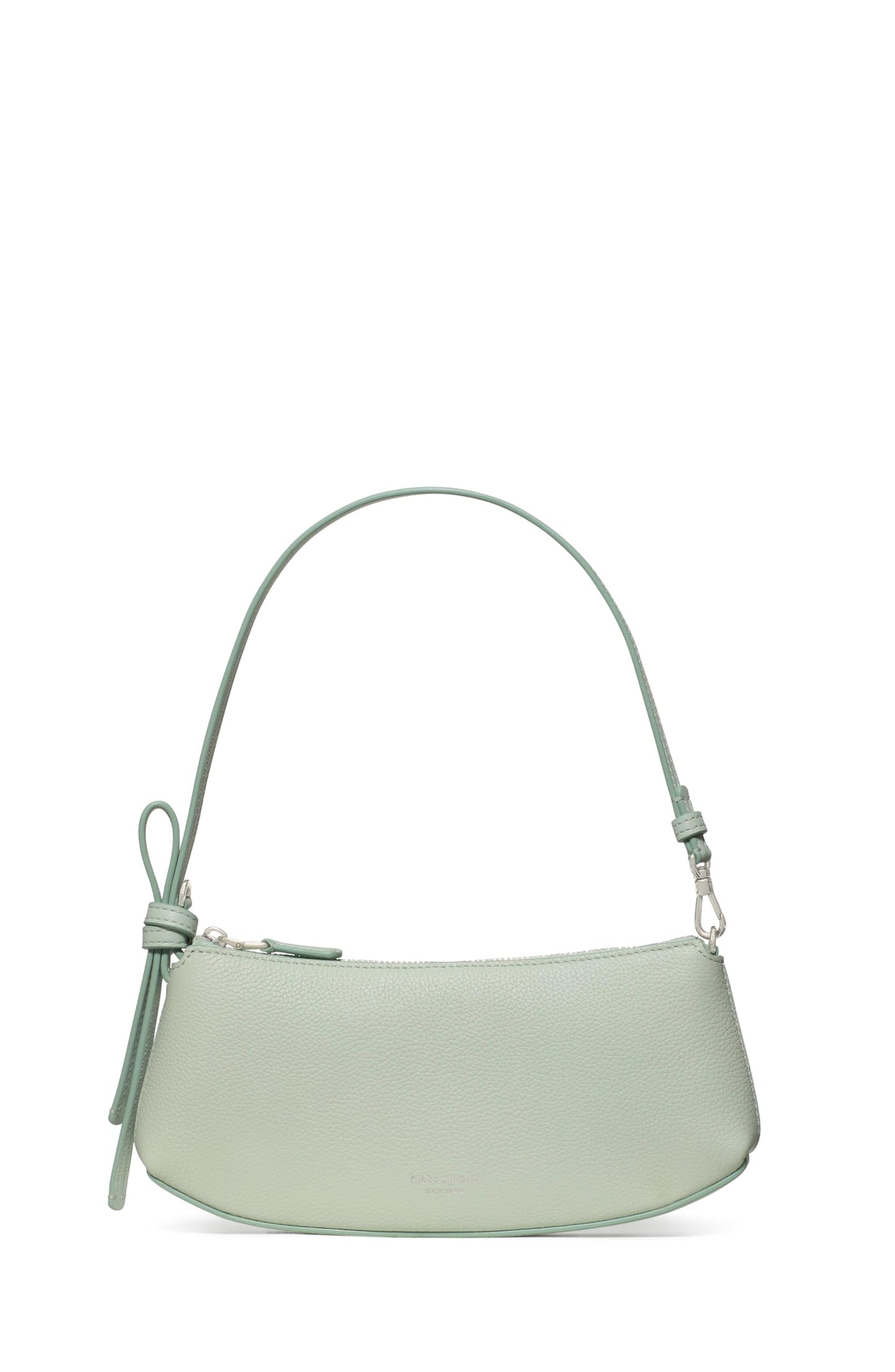 Pebbled Leather Pochette Shoulder Bag