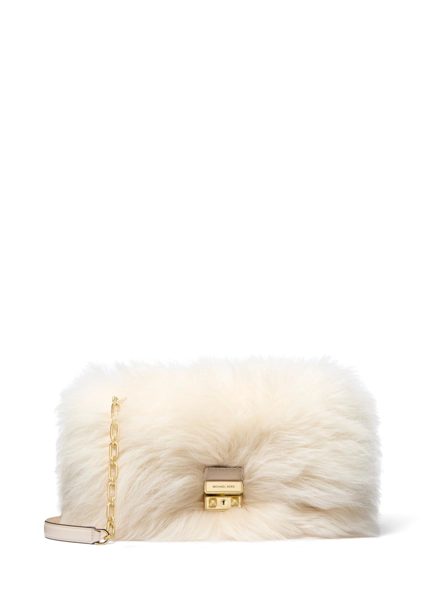 Large Chain Shoulder Bag With Convertible Strap