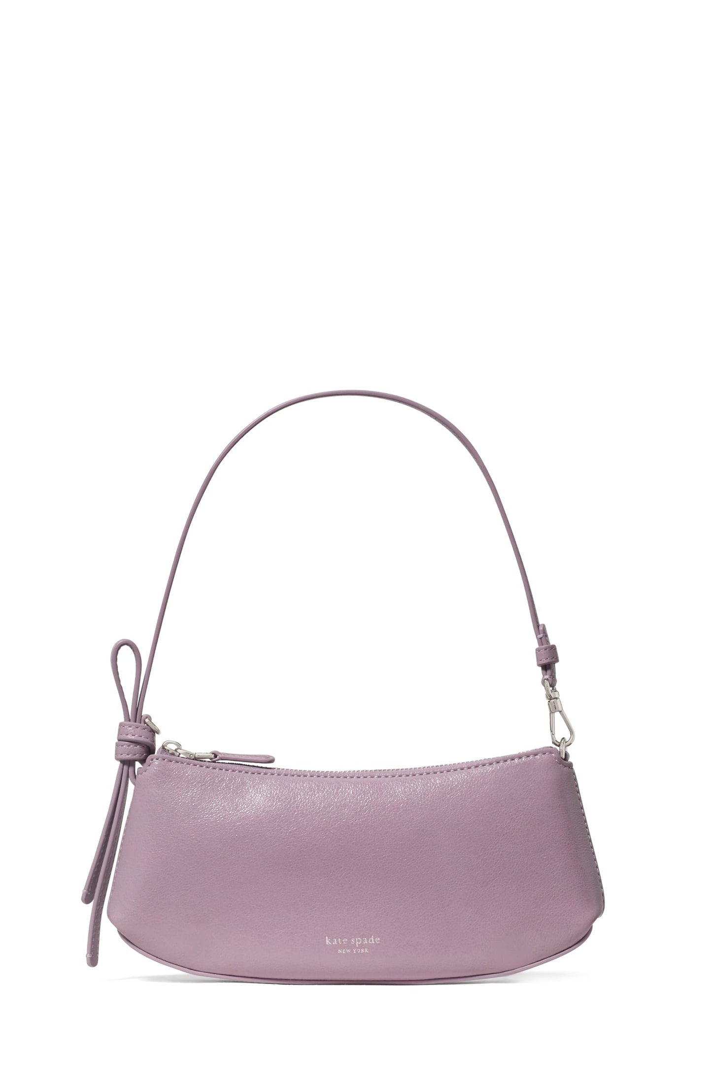 Pebbled Leather Pochette Shoulder Bag