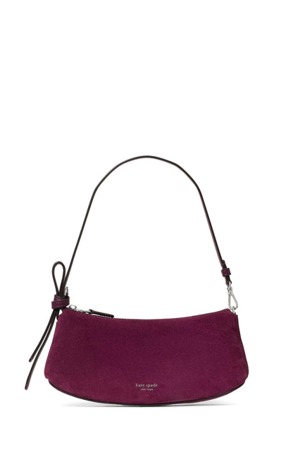 Pebbled Leather Pochette Shoulder Bag