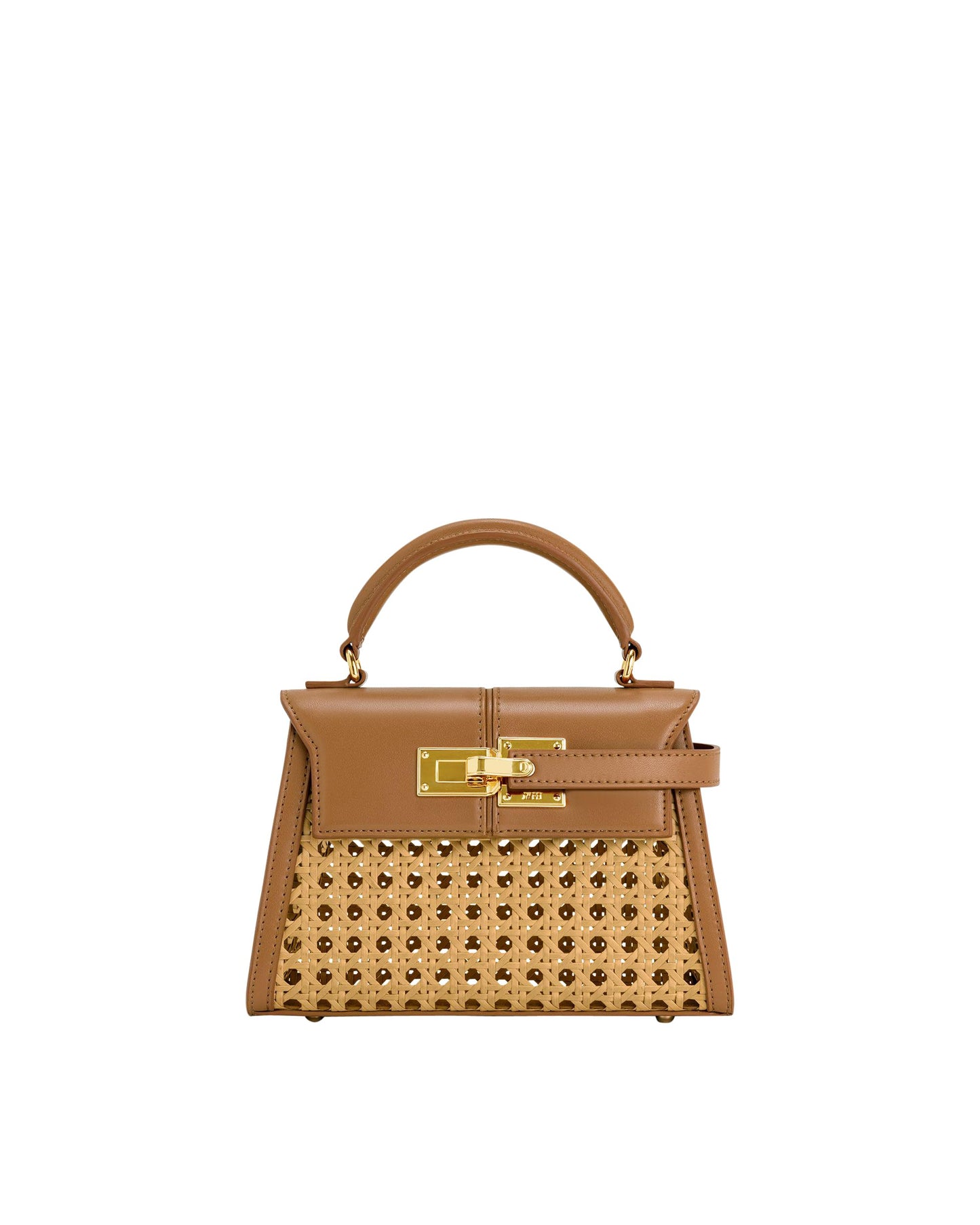 Elegant Top Handle Structured Handbag