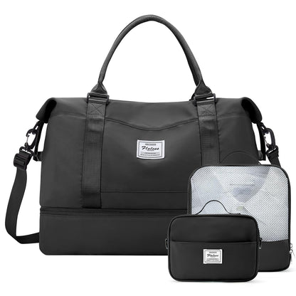 Weekender Travel Bag With Shoe Compartment