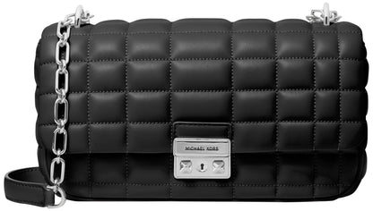 Large Chain Shoulder Bag With Convertible Strap