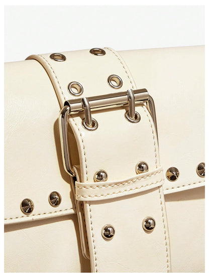 Studded Mini Crossbody Shoulder Bag