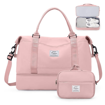 Weekender Travel Bag With Shoe Compartment