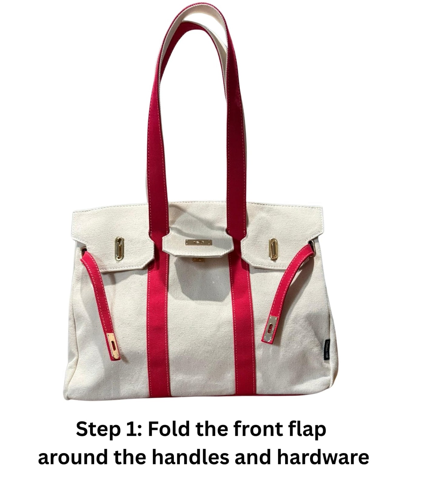 Large Canvas Carryall Tote Bag