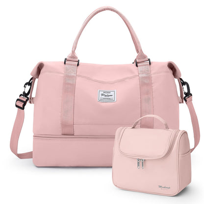 Weekender Travel Bag With Shoe Compartment