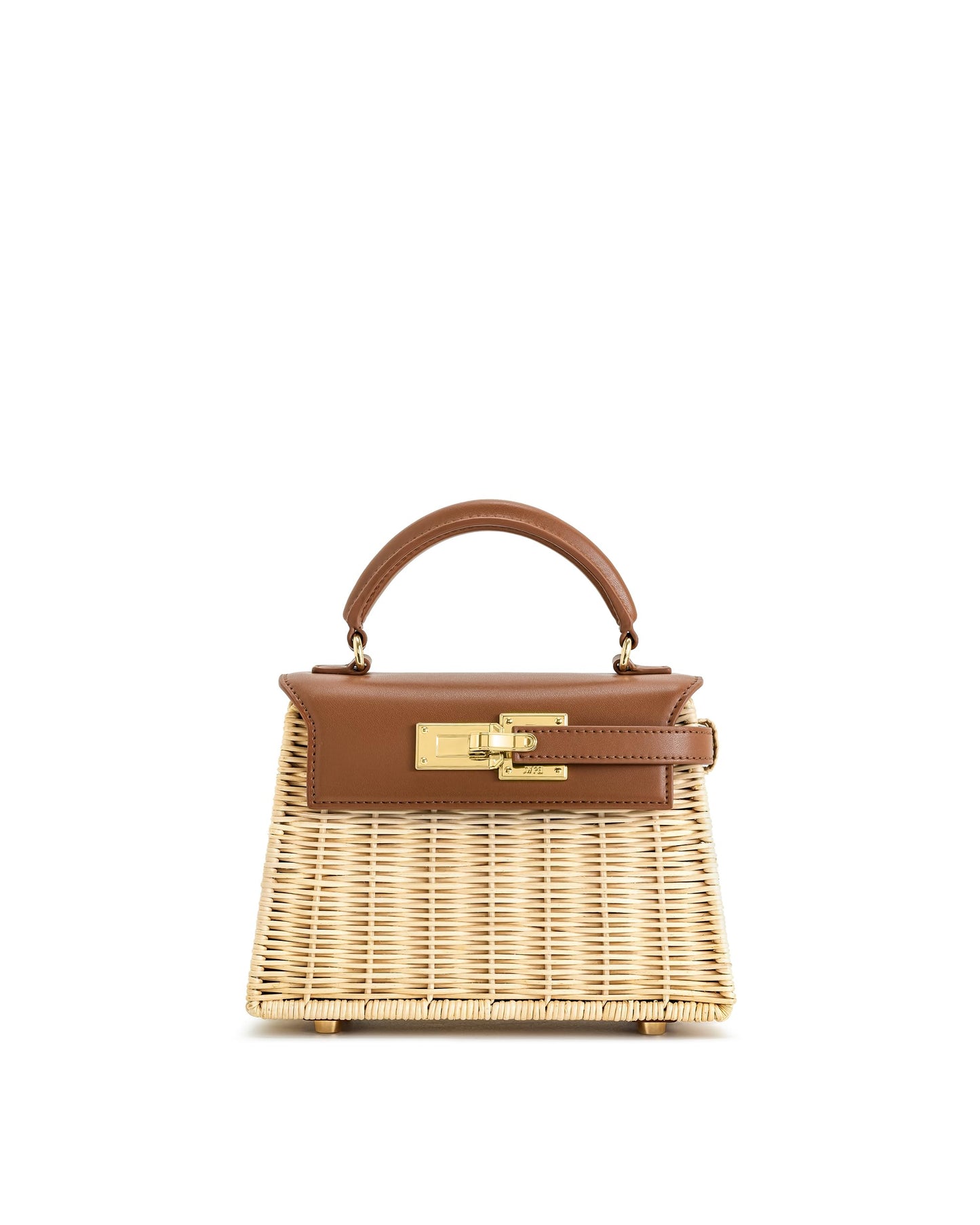 Elegant Top Handle Structured Handbag
