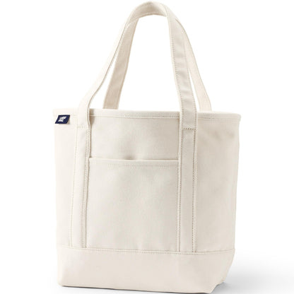 Open Top Canvas Tote Bag