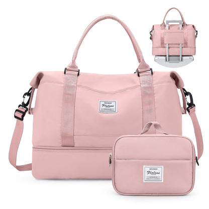Weekender Travel Bag With Shoe Compartment