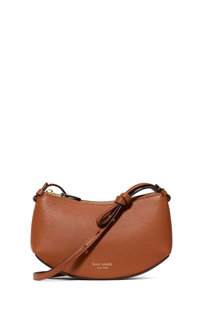 Pebbled Leather Crossbody Shoulder Bag