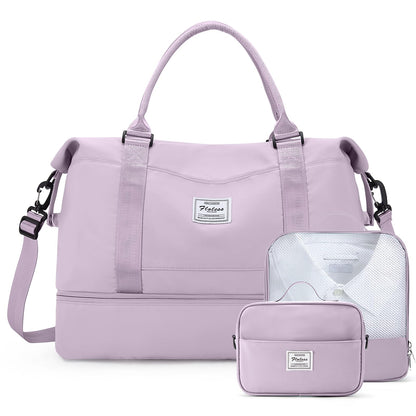 Weekender Travel Bag With Shoe Compartment