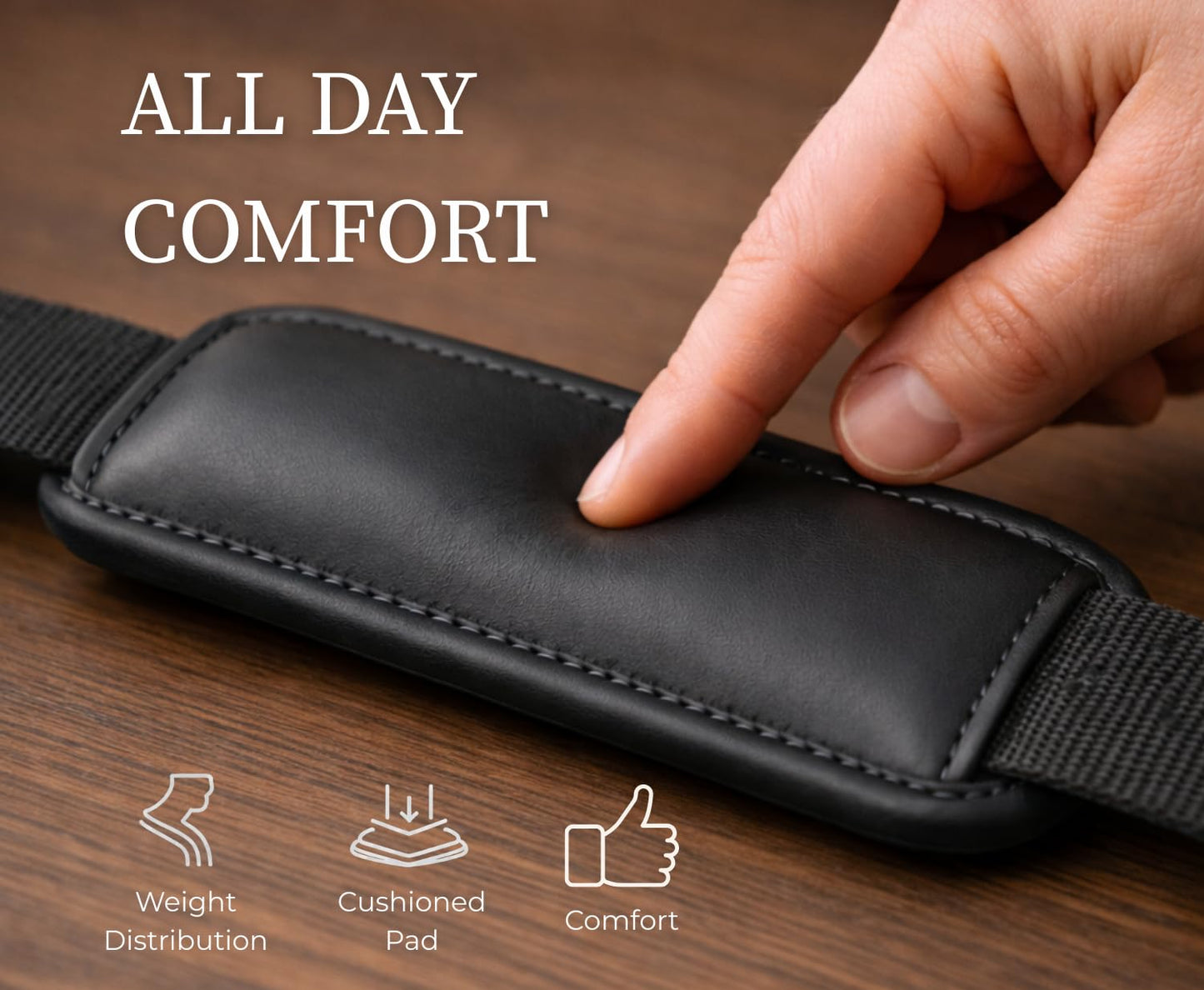 Genuine Leather Messenger Briefcase Bag