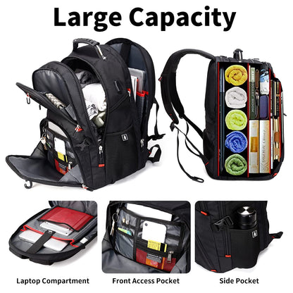 Extra Large Travel Laptop Backpack With Lock