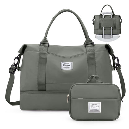 Weekender Travel Bag With Shoe Compartment