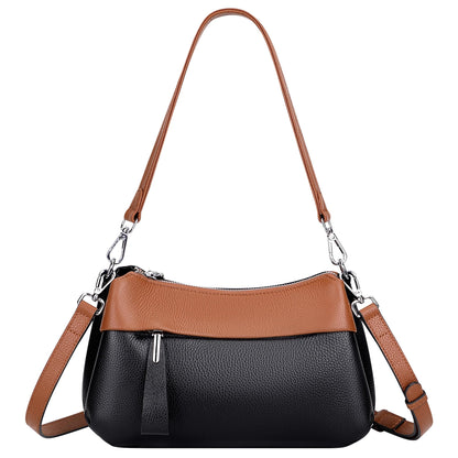 Genuine Leather Crossbody Shoulder Bag