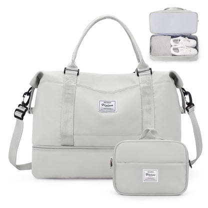 Weekender Travel Bag With Shoe Compartment