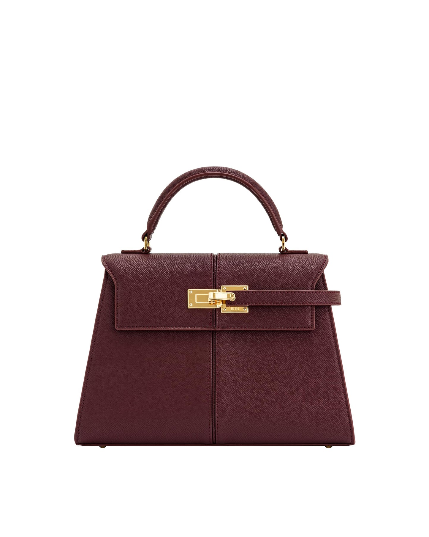 Elegant Top Handle Structured Handbag