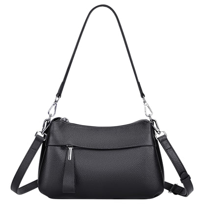 Genuine Leather Crossbody Shoulder Bag