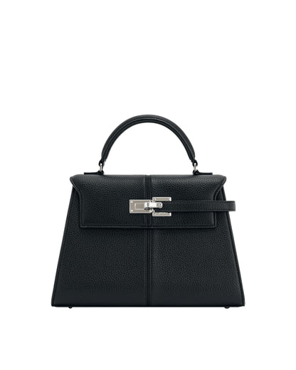 Elegant Top Handle Structured Handbag
