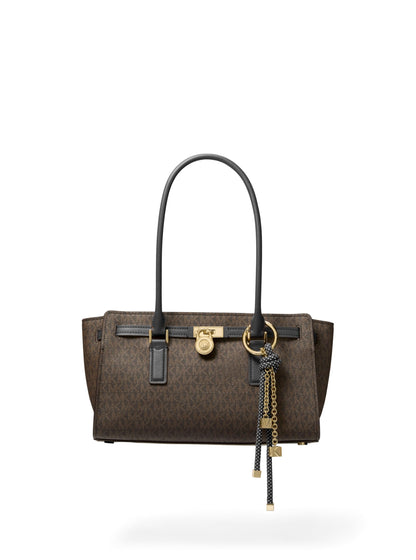 Structured Small Shoulder Tote Bag