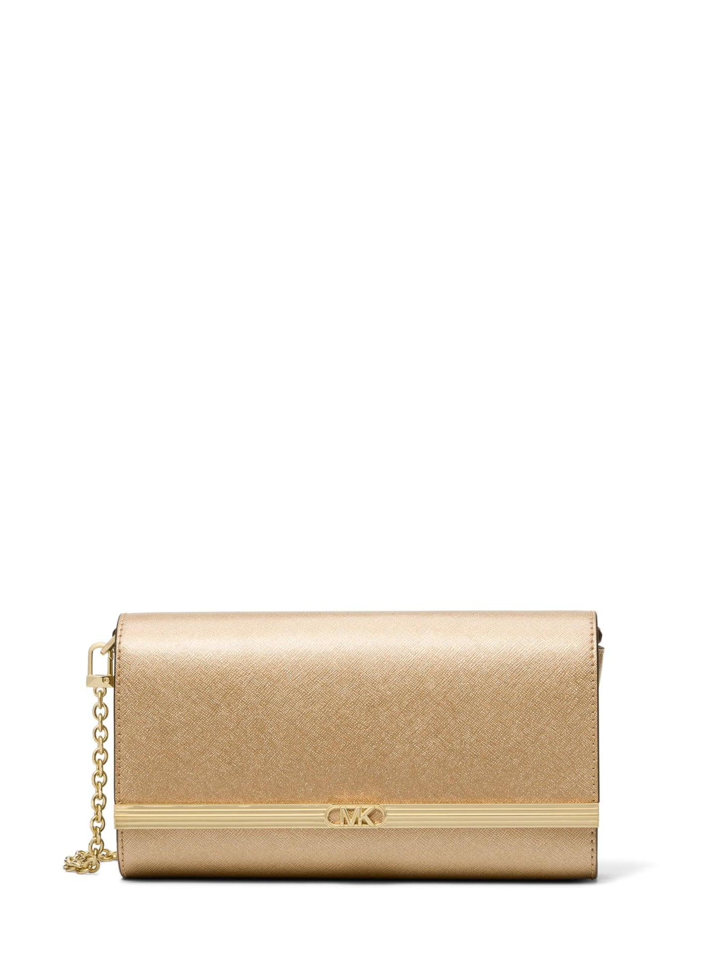 Large Leather Clutch Bag With Wrist Strap