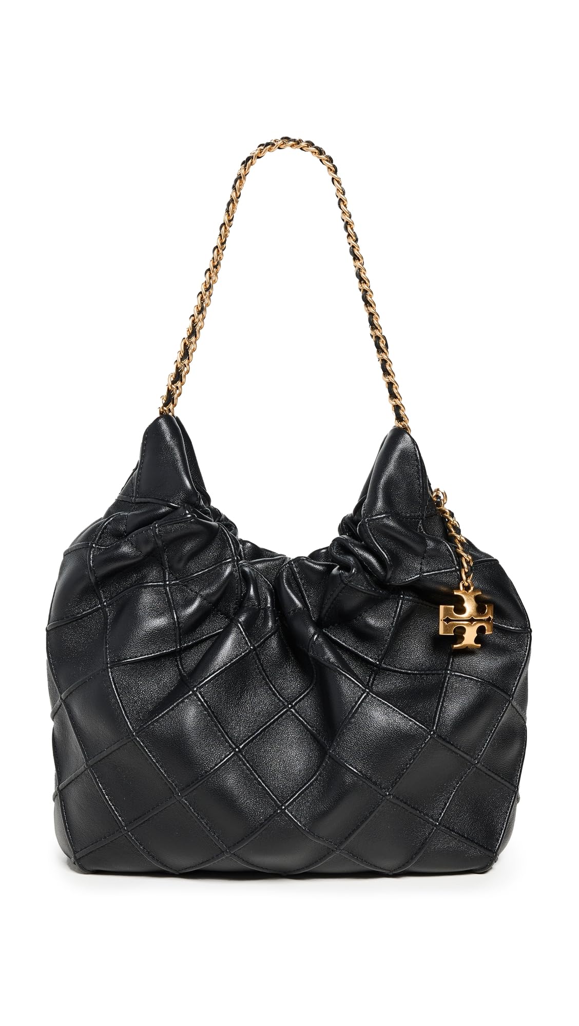Mini Hobo Shoulder Bag With Chain Strap