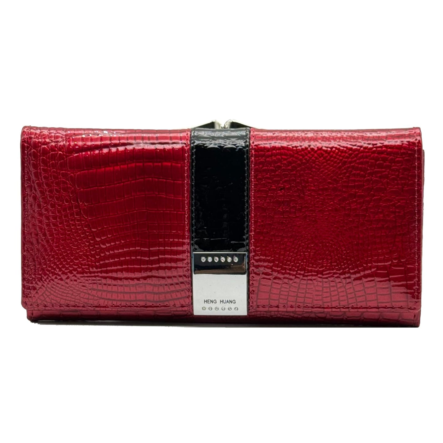 Slim Leather Trifold Wallet With Card Holder