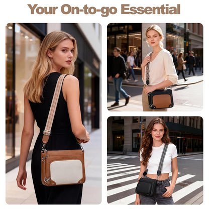 Anti-Theft RFID Crossbody Shoulder Bag